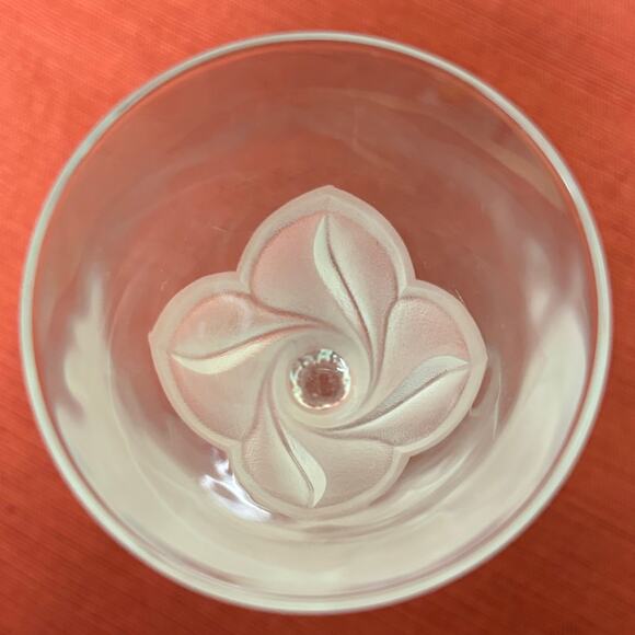 D'Arques JG Durand Florence Pattern Cordial Crystal Stem Glass 4.75” - Picture 2 of 6